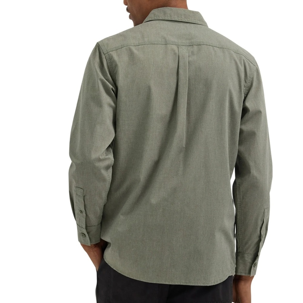 Wrangler® Men's Relaxed Fit Long Sleeve Woven Shirt Size XL - Picture 3 of 10